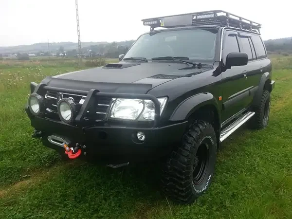 Купити Захисні пороги для Nissan Patrol Y61 довга база Fabryka 4х4