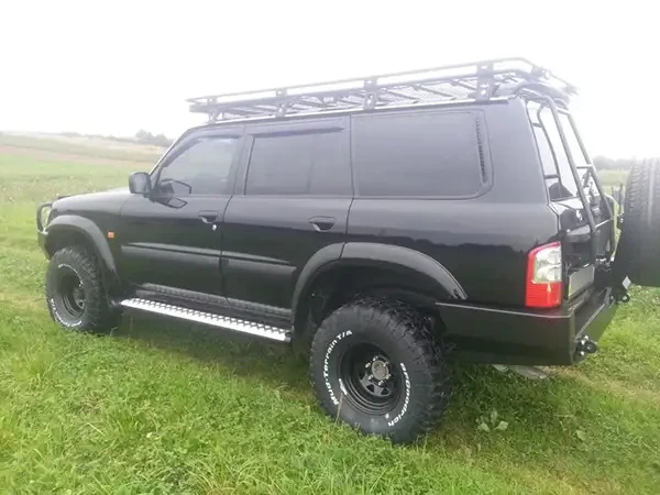 Купити Захисні пороги для Nissan Patrol Y61 довга база Fabryka 4х4