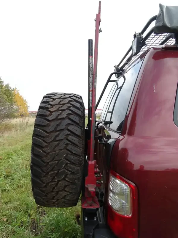 Купити Тримач домкрата hi-lift до кріплення запасного колеса F4X4 для Patrol Y61