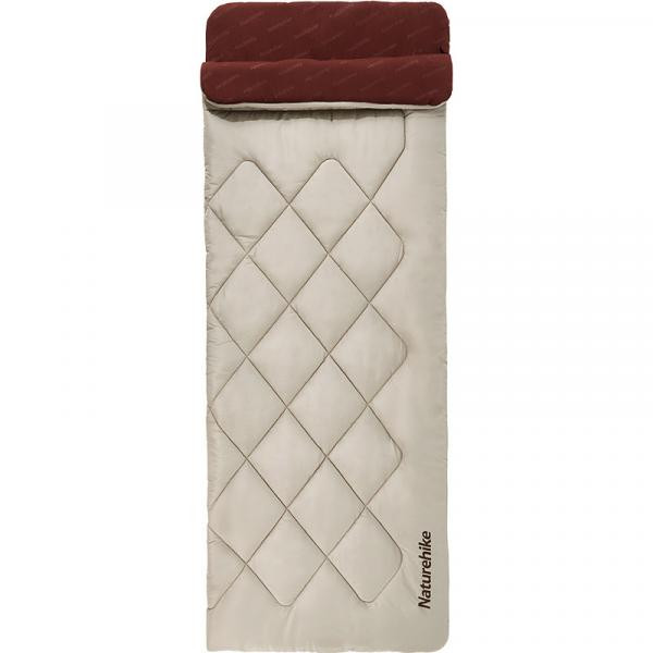 Buy Sleeping bag Naturehike R250 CNH222SD005, burgundy/beige