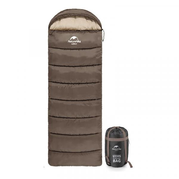 Buy Naturehike's hooded U350S NH20msd07, (-3 ° C), right, brown hooded.