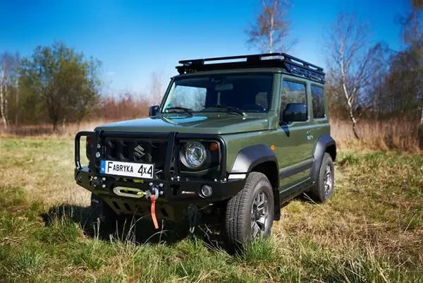 Buy Front bumper with a kangaroo with a removed Suzuki Jimny 18+ Fabryka 4x4