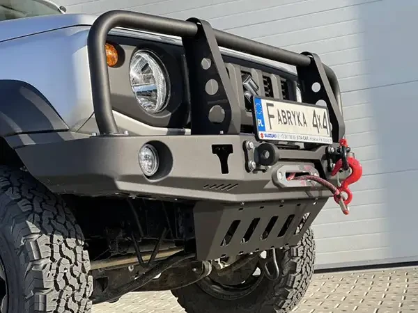 Buy Front bumper with a kangaroo with a removed Suzuki Jimny 18+ Fabryka 4x4