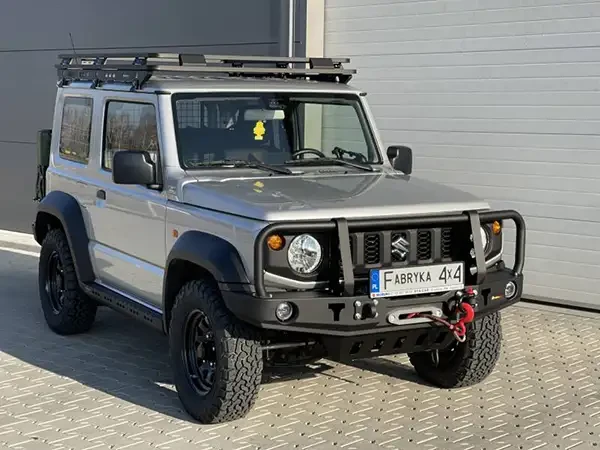 Buy Front bumper with a kangaroo with a removed Suzuki Jimny 18+ Fabryka 4x4