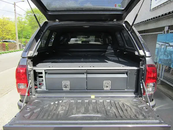 Buy Double Drawing box Toyota Hilux 16-19 Factory 4x4