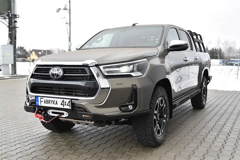 Buy Front bumper slim for Toyota Hilux 20+ Fabryka 4x4