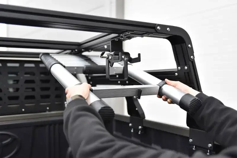 Buy Ladder with mounting on Rollbar Bed Rack Toyota Hilux 20+ Fabryka 4x4