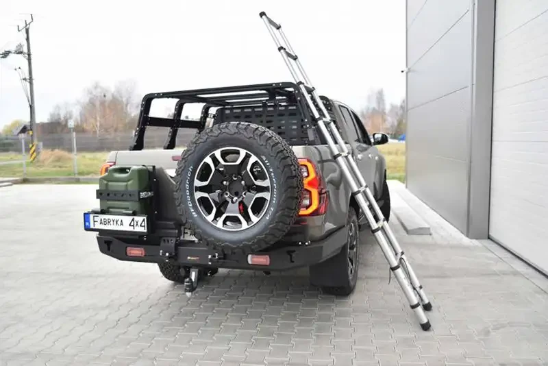 Buy Ladder with mounting on Rollbar Bed Rack Toyota Hilux 20+ Fabryka 4x4