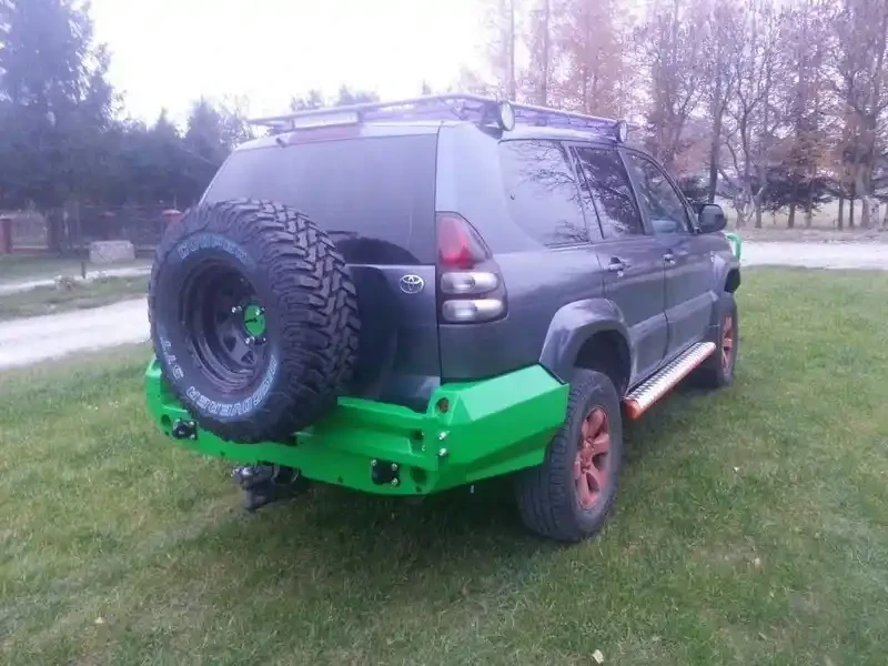 Купити Задній бампер ZLL для Toyota Prado 120 02-09 Fabryka 4х4
