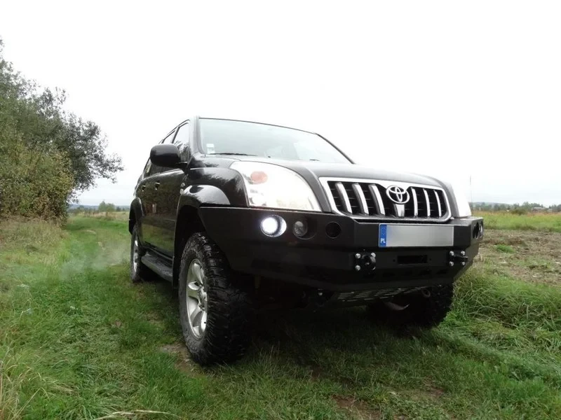 Buy Front bumper ZLK without Kangaroo for Toyota Prado 120 02-09 Fabryka 4x4