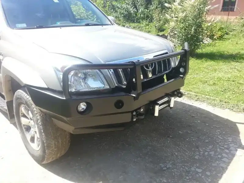 Buy Front bumper ZLKB with the Toyota Prado Kangaroo 120 02-09 Fabryka 4x4