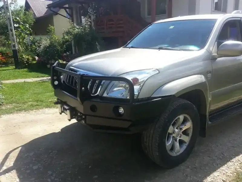 Buy Front bumper ZLKB with the Toyota Prado Kangaroo 120 02-09 Fabryka 4x4