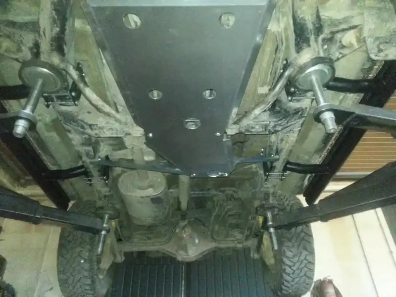 Купити Захист КПП та роздатки для Toyota Prado 120 02-09 Fabryka 4х4