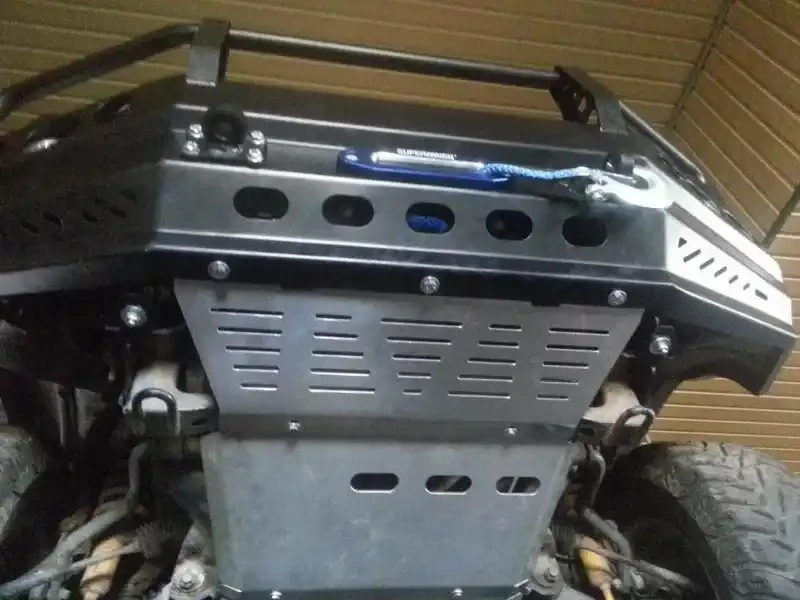 Buy Engine Protection Under Bumper F4X4 Toyota Prado 120 02-09 Fabryka 4x4