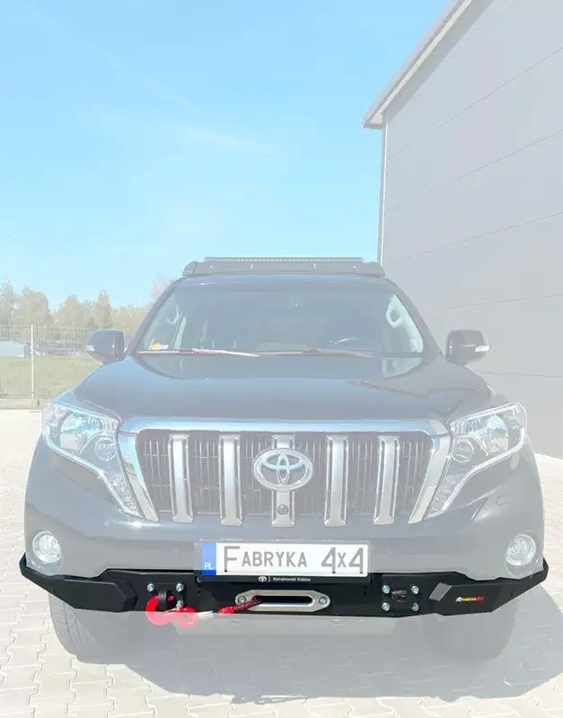 Купити Передній бампер slim Toyota Prado 150 13-17 F4X4