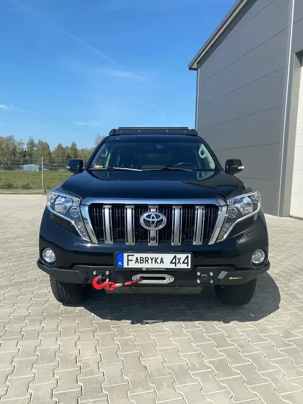 Купити Передній бампер slim Toyota Prado 150 13-17 F4X4