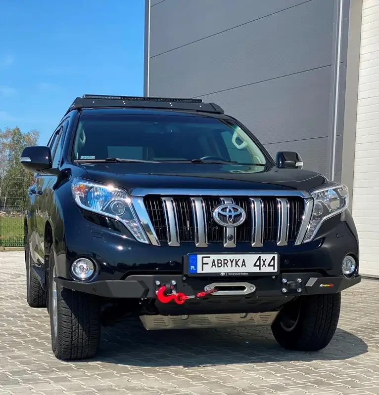 Купити Передній бампер slim Toyota Prado 150 13-17 F4X4