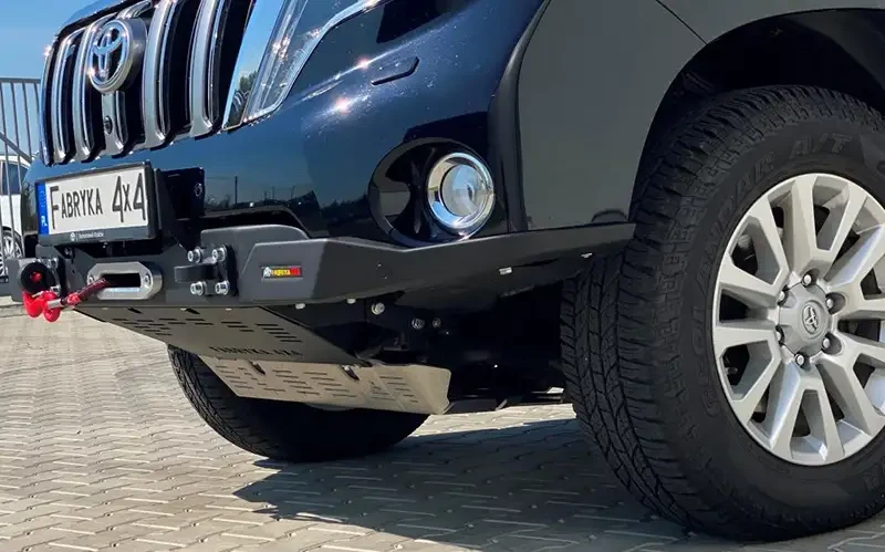 Купити Передній бампер slim Toyota Prado 150 13-17 F4X4