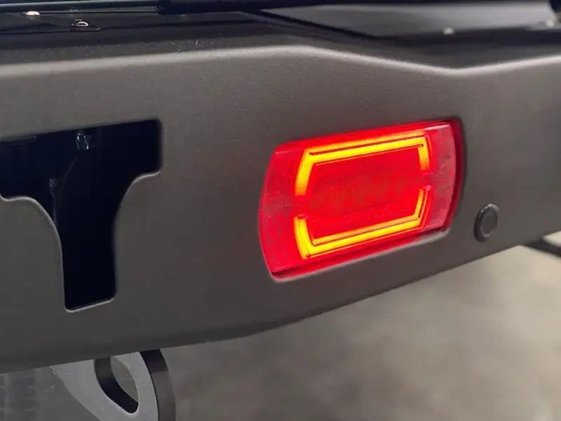 Buy Rear bumper short with LED Funders Toyota Prado 150 13-17 F4X4