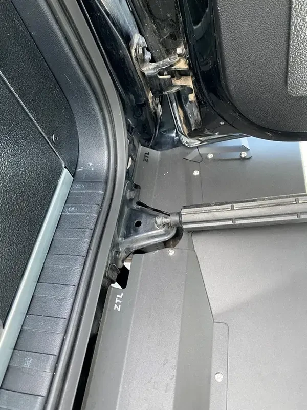 Buy Rear bumper short with LED Funders Toyota Prado 150 13-17 F4X4