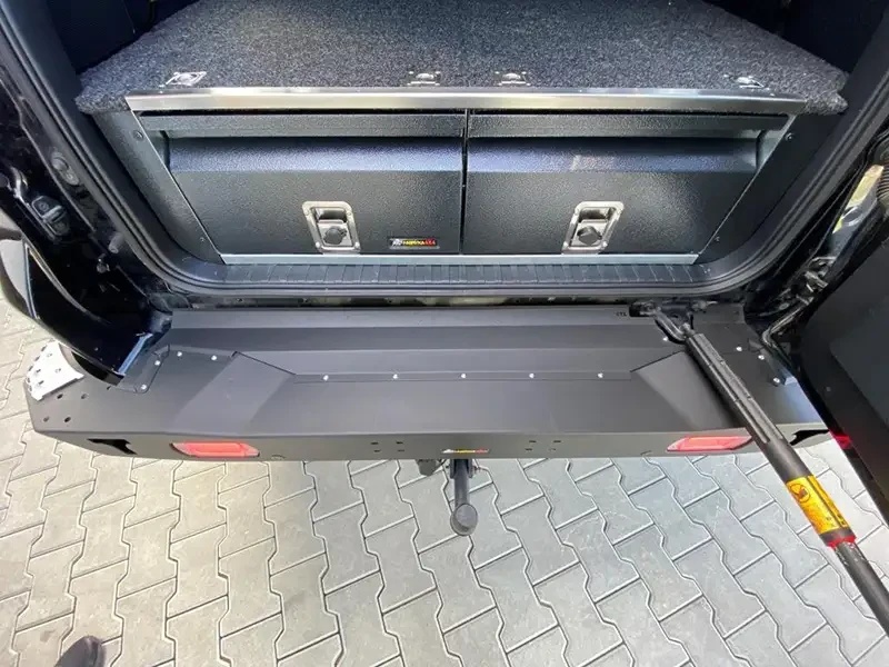 Buy Rear bumper short with LED Funders Toyota Prado 150 13-17 F4X4