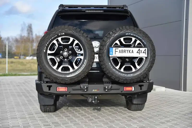 Buy Rear bumper Long with LED Funders Toyota Prado 150 13-17 F4X4