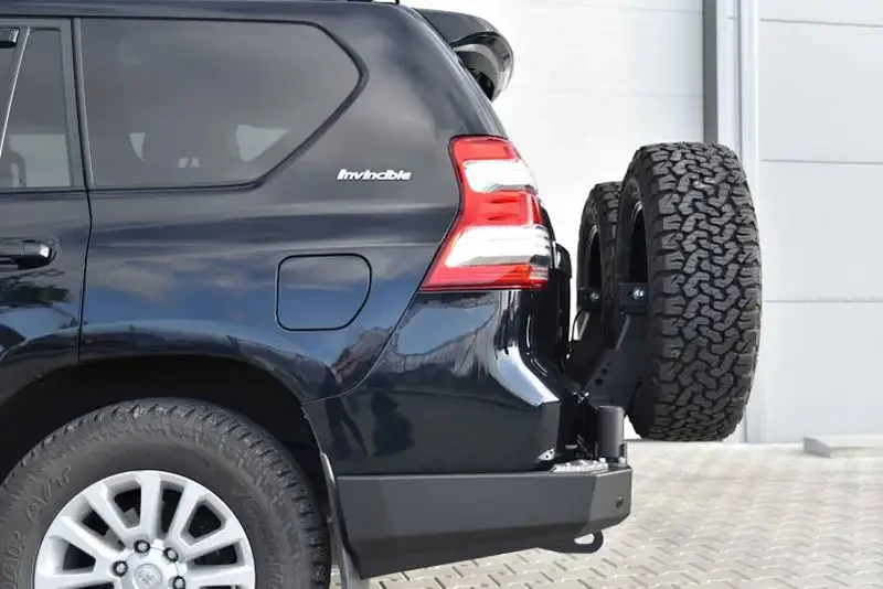 Buy Rear bumper Long with LED Funders Toyota Prado 150 13-17 F4X4