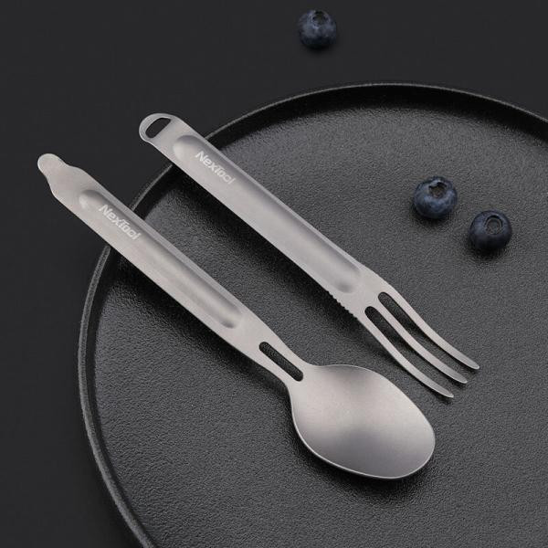 Купить Столовий прилад NexTool Outdoor Spoon Fork NE0124