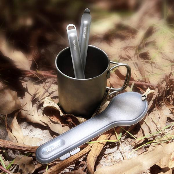 Купить Столовий прилад NexTool Outdoor Spoon Fork NE0124