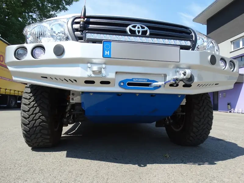 Buy Front bumper without kangaroo for Toyota LC 200 F4X4