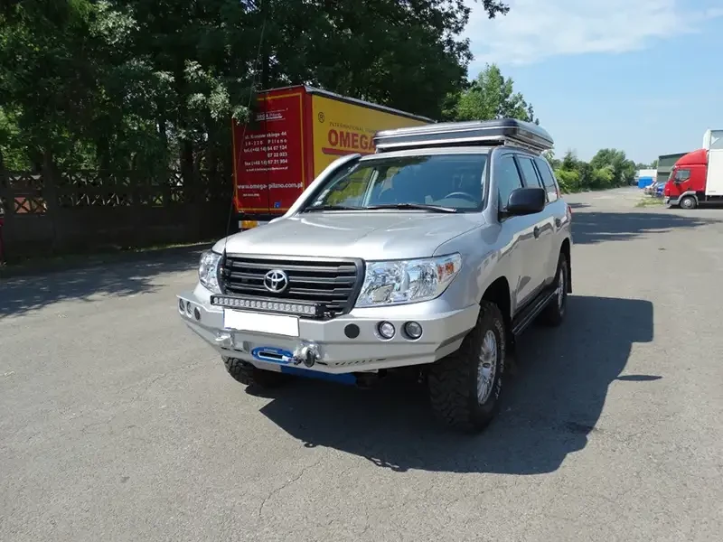 Buy Front bumper without kangaroo for Toyota LC 200 F4X4