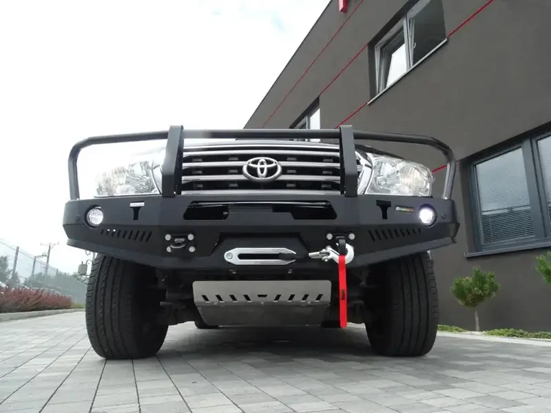 Buy Front bumper with a 10th kangaroo for Toyota LC 200 F4X4
