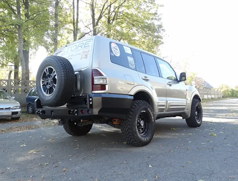 Buy Back bumper mitsubishi pajero 99-06 Long wheel base F4X4