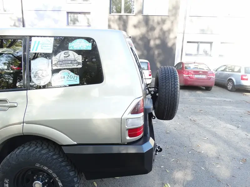 Buy Back bumper mitsubishi pajero 99-06 Long wheel base F4X4