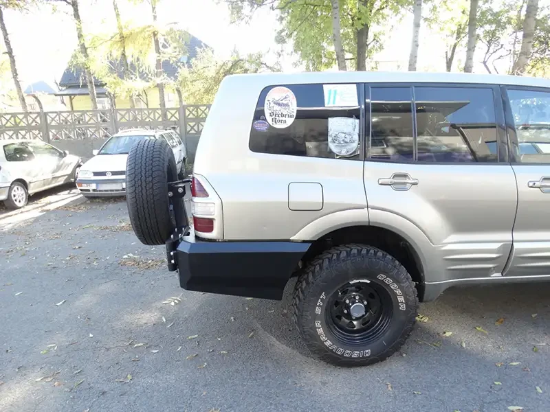 Buy Back bumper mitsubishi pajero 99-06 Long wheel base F4X4