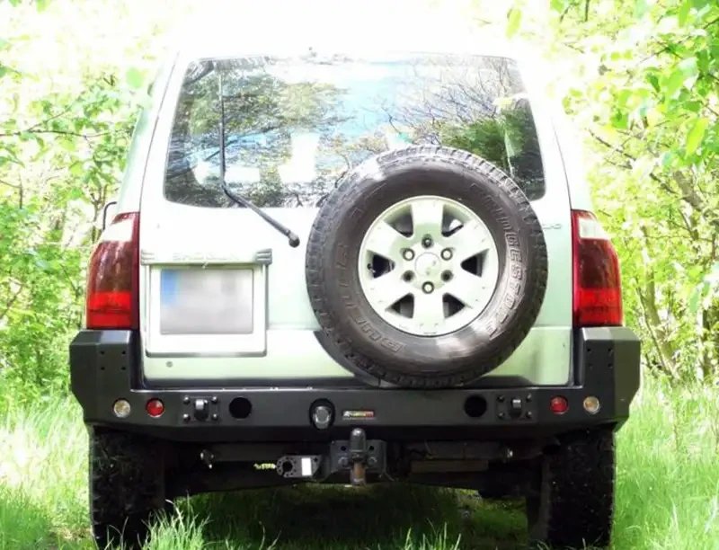 Buy Back bumper Mitsubishi Pajero 99-06 Short Wheel Base F4X4