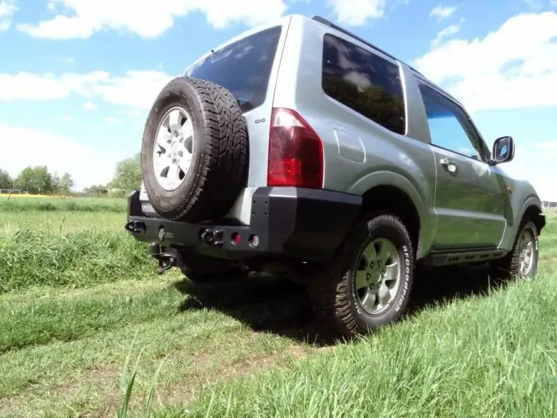 Купити Задній бампер Mitsubishi Pajero 99-06 коротка колісна база F4X4