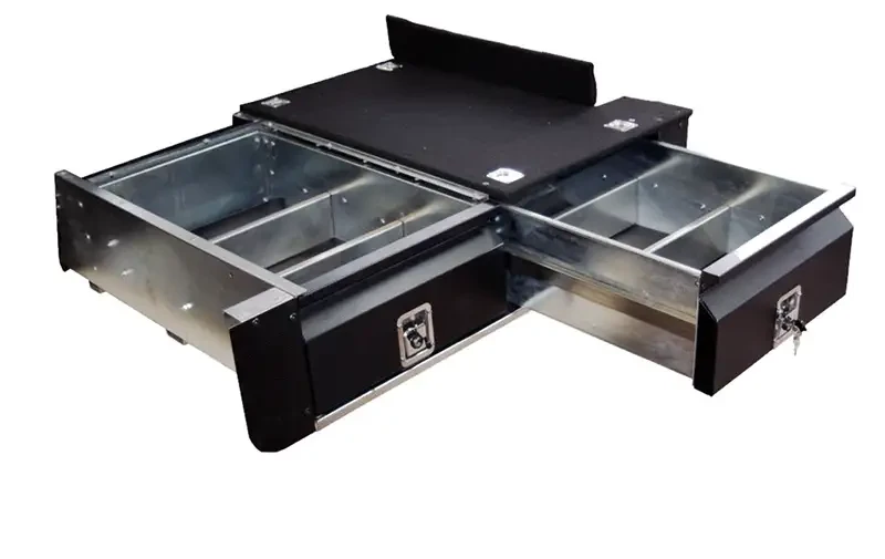 Купить Двойной выдвижной ящик для Nissan Navara D40 05-10 F4X4