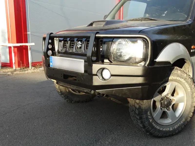 Купить Передний бампер с кенгурятником Suzuki Jimny III 04-12 дизель F4X4