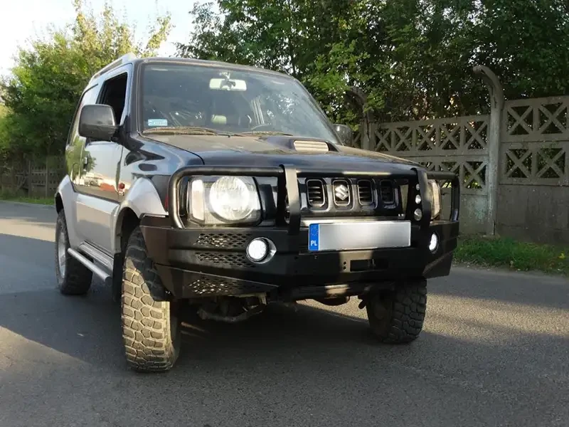 Купить Передний бампер с кенгурятником Suzuki Jimny III 04-12 дизель F4X4