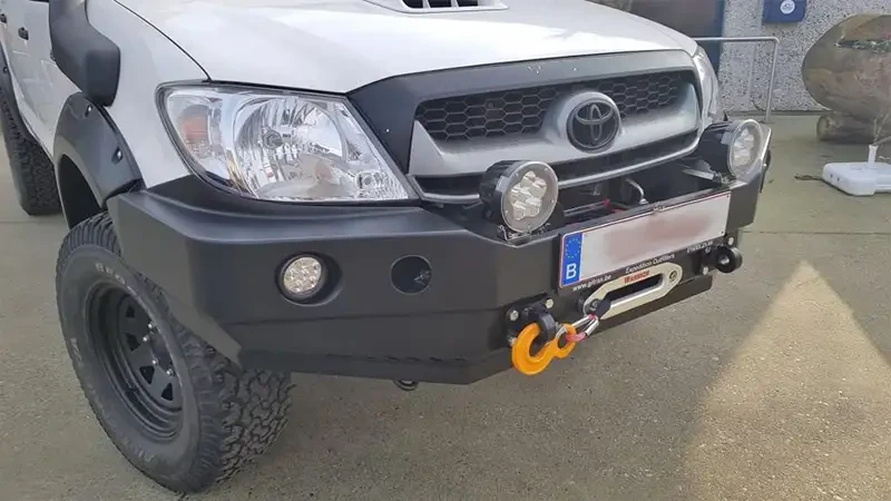 Buy Front bumper without a kangaroo for Toyota Hilux 08-11 F4X4