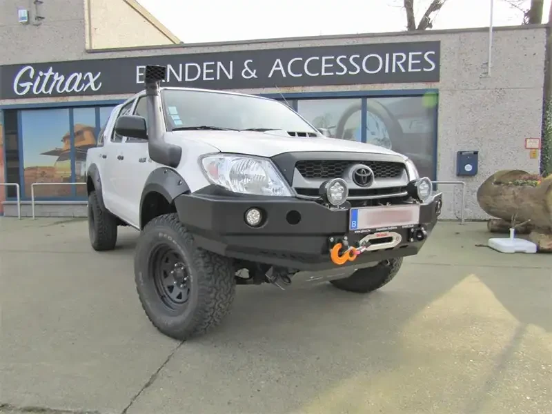 Buy Front bumper without a kangaroo for Toyota Hilux 08-11 F4X4
