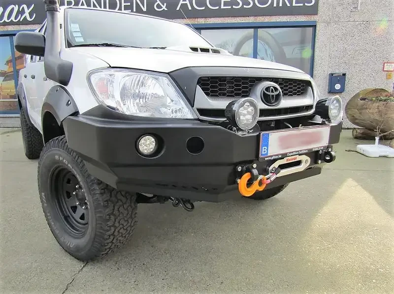 Buy Front bumper without a kangaroo for Toyota Hilux 08-11 F4X4