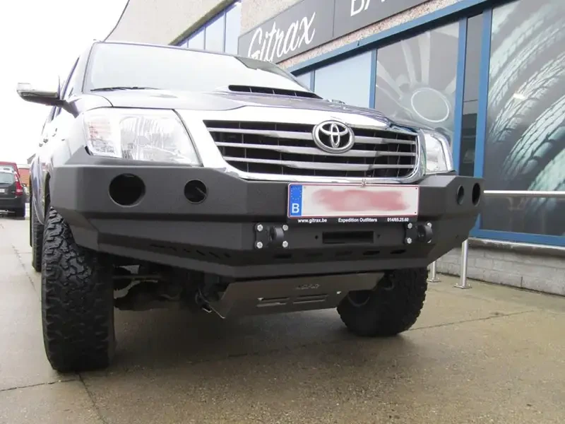 Buy Front bumper without kangaroo for Toyota Hilux 11-15 F4X4