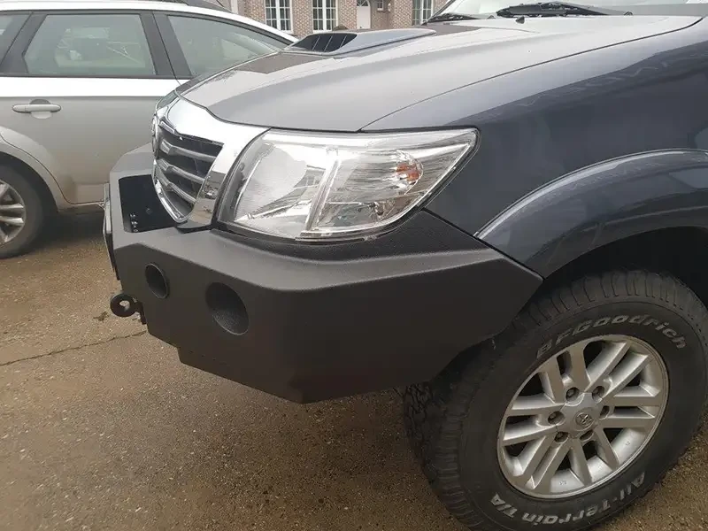 Buy Front bumper without kangaroo for Toyota Hilux 11-15 F4X4