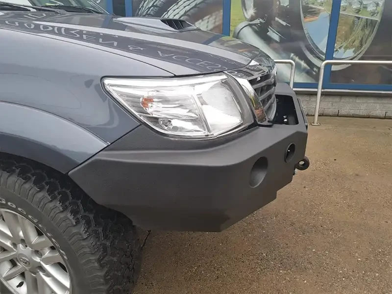 Buy Front bumper without kangaroo for Toyota Hilux 11-15 F4X4