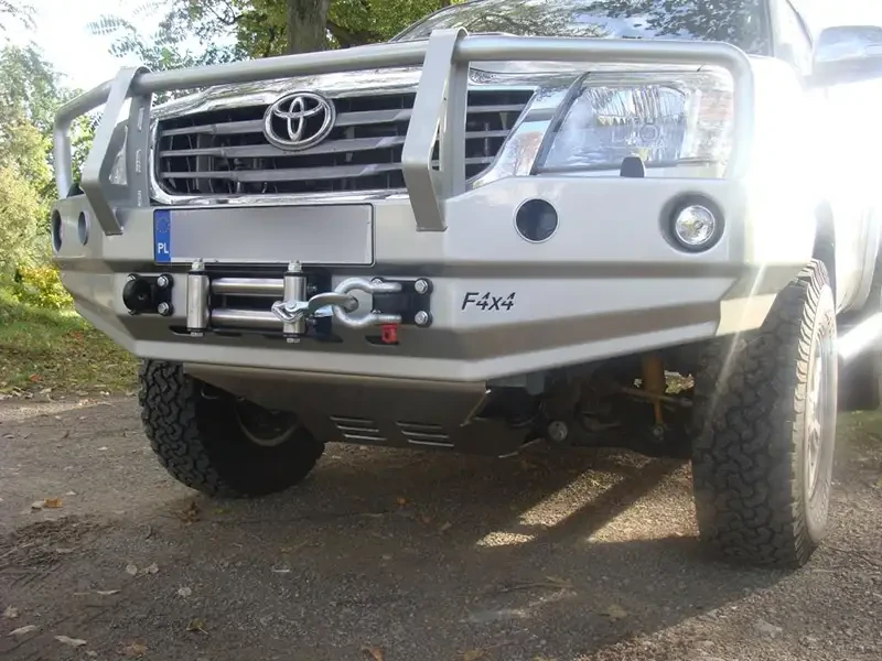 Buy Front bumper with a kangaroo for Toyota Hilux 11-15 F4X4