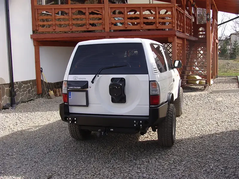 Купити Задній бампер для Toyota Prado 90 96-02 без розширювачів арок F4X4 ZCL