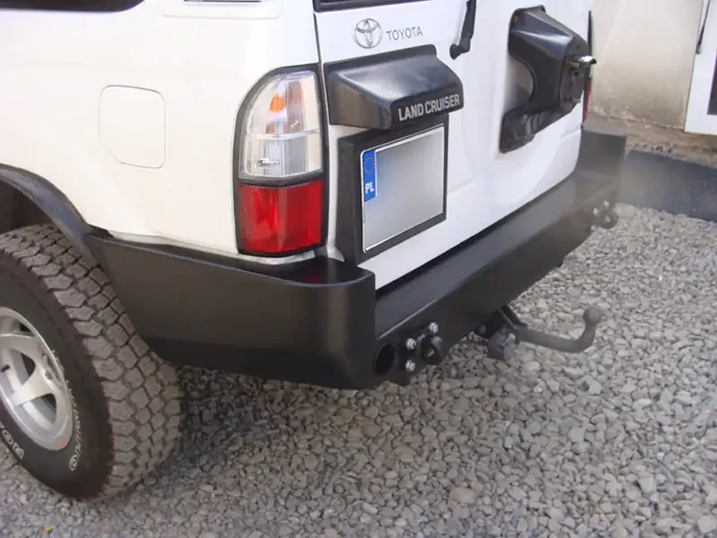 Купити Задній бампер для Toyota Prado 90 96-02 без розширювачів арок F4X4 ZCL