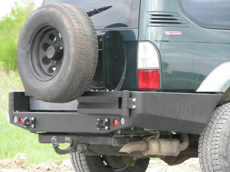 Купить Задний бампер для Toyota Prado 90 96-02 с расширителями арок F4X4 ZCU